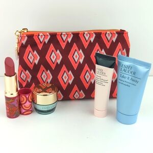 Estee Lauder Holiday 2024 Limited Edition Cosmetics Travel Set With Velvet Pouch